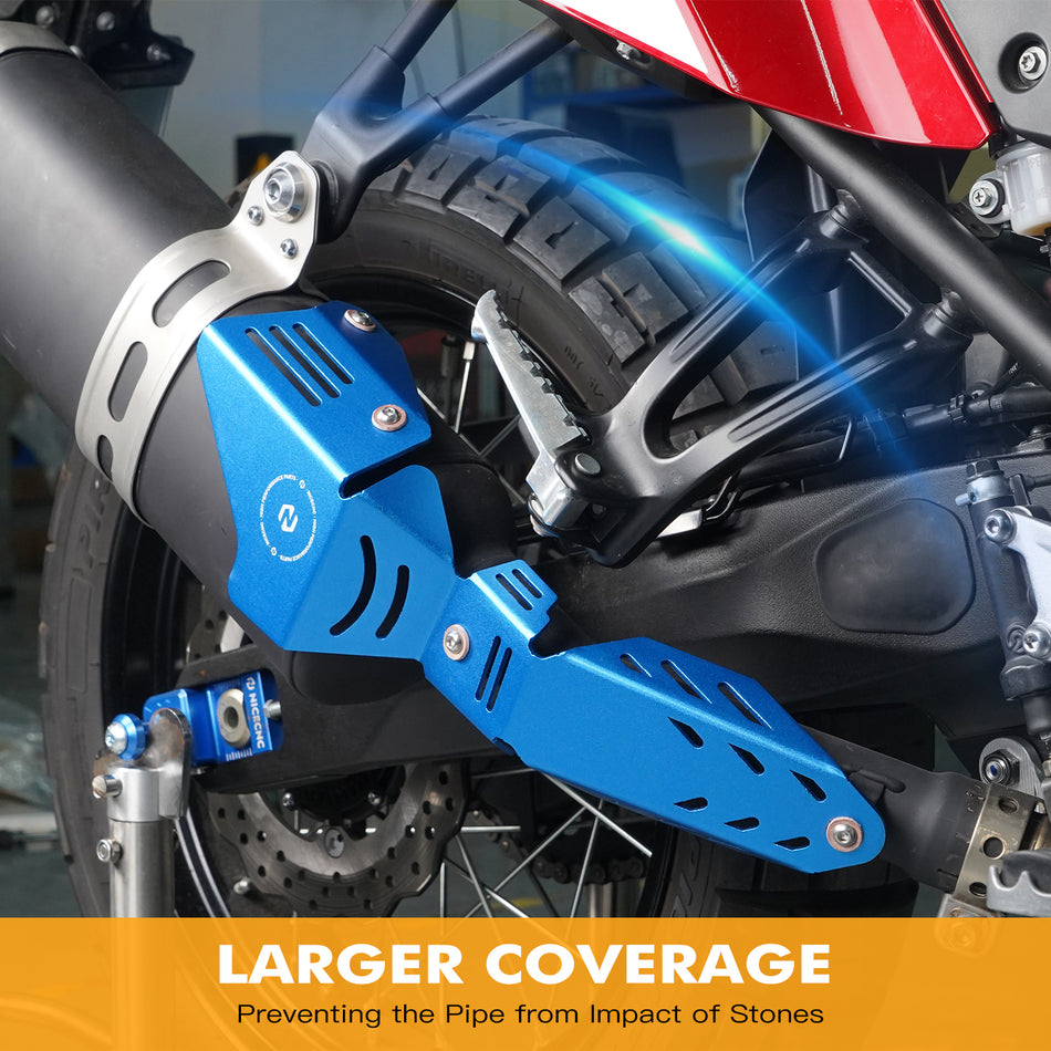 NICECNC Exhaust Pipe Heat Shield Guard Cover For Yamaha Tenere 700 /XTZ 700 2019-2024