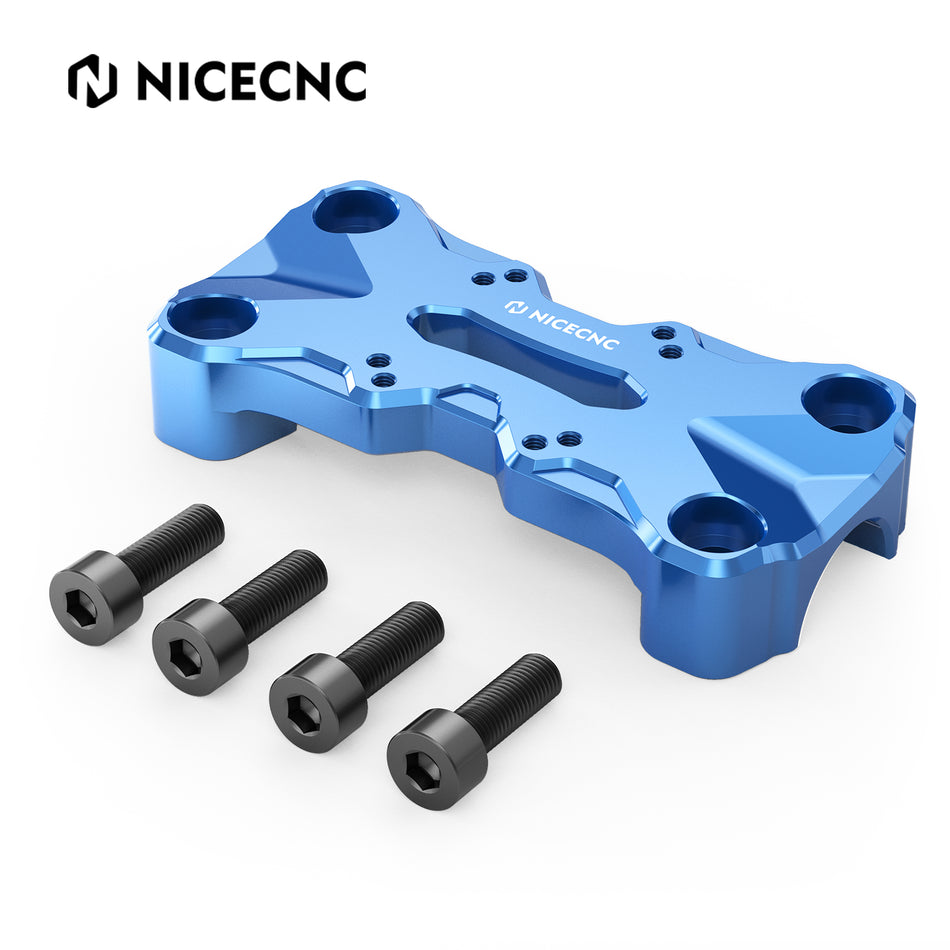 NICECNC Handlebar Top Clamp with AMPS Pattern For Yamaha Tenere 700 /XTZ700 2019-2024