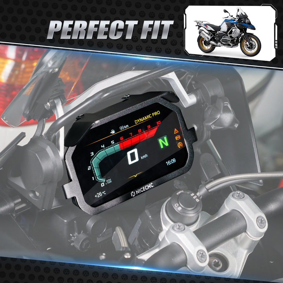 NiceCNC Display Screen Anti-theft Frame For BMW R1200GS R1250GS Adventure