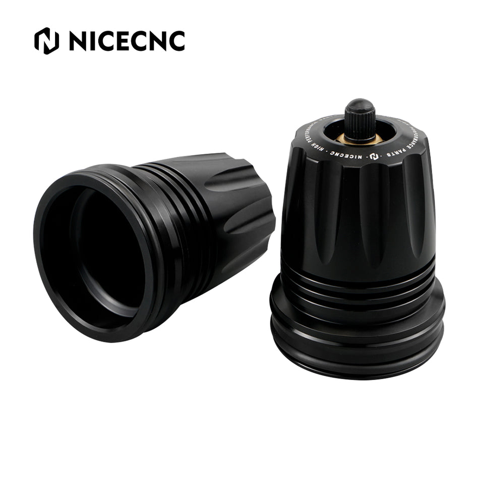 NICECNC High Volume Nitrogen Suspension Reservoir Replacement Expansion Endcaps