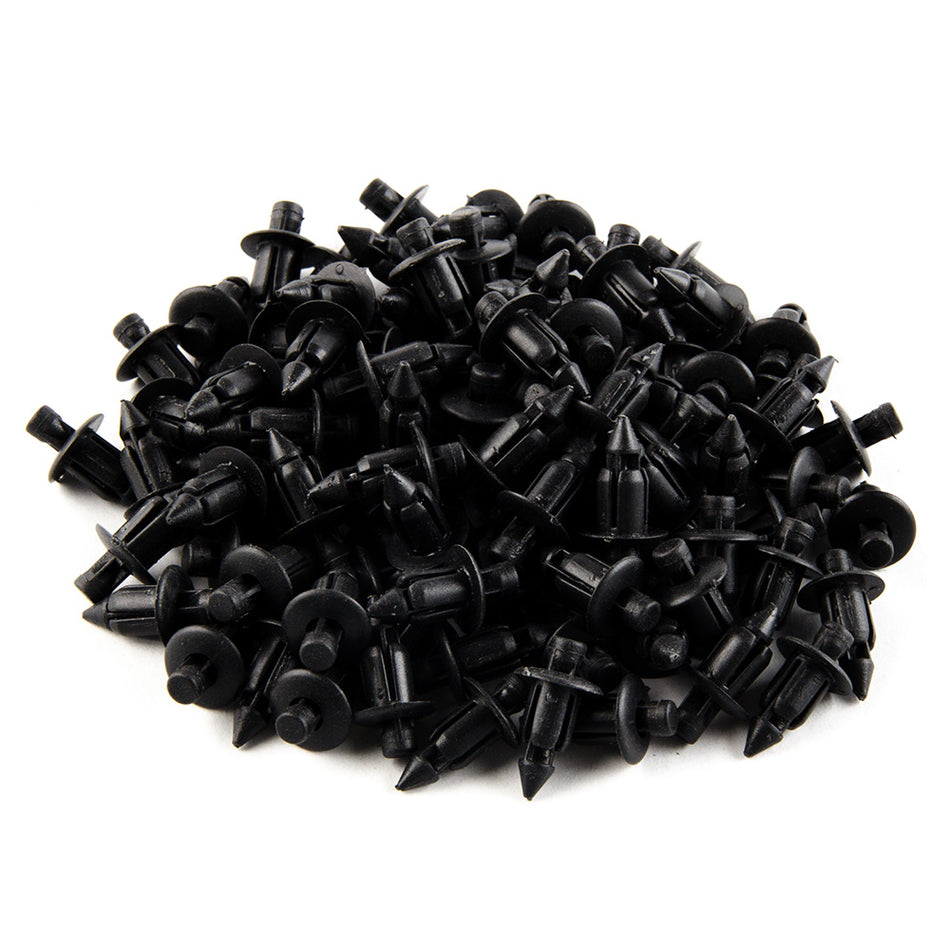 NICECNC 100 Pcs Brand New Fairing Fender Rivet Clips For Motorcycle ATV Sportbike