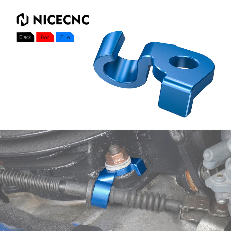 NiceCNC Clutch Cable Bracket Holder for Yamaha Blaster 200 YFS200 1988-2006 200 YFS200SE Special Edition 2006-2006