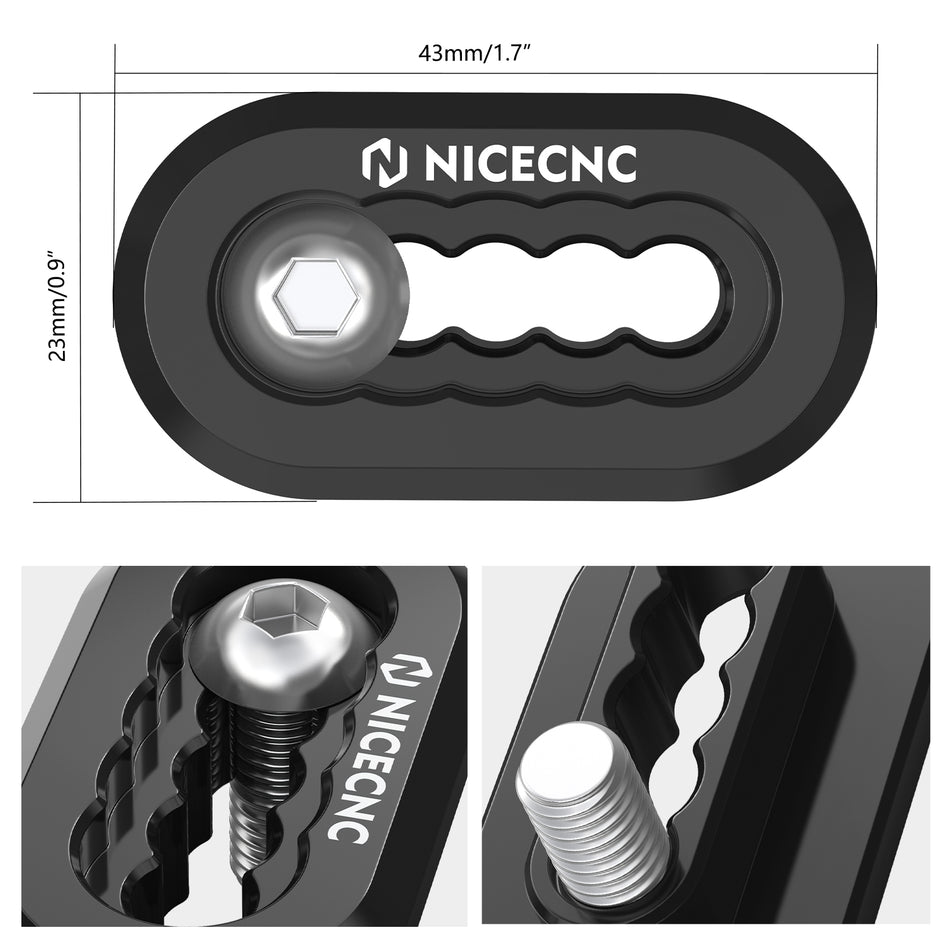 NICECNC ATV Fuel Tank Seat Washer & Bolt Kit For Honda TRX 450 R / ER 2006-2014