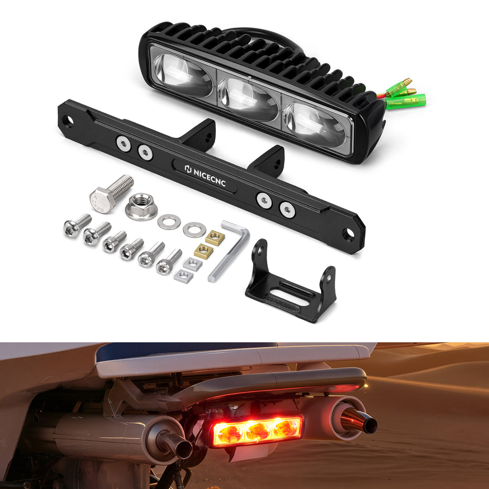 NICECNC ATV Brake Tail Light For Yamaha Banshee 350 1987-2006 WARRIOR 350 GRIZZLY 125 Blaster 200