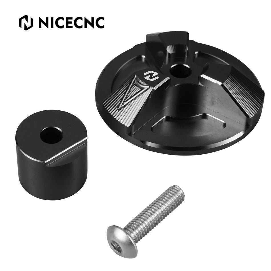 NICECNC ATV Fuel Petcock Vavle Turn Lever Switch Knob For Honda TRX 450 R / ER
