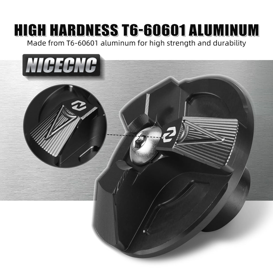 NICECNC ATV Fuel Petcock Vavle Turn Lever Switch Knob For Honda TRX 450 R / ER