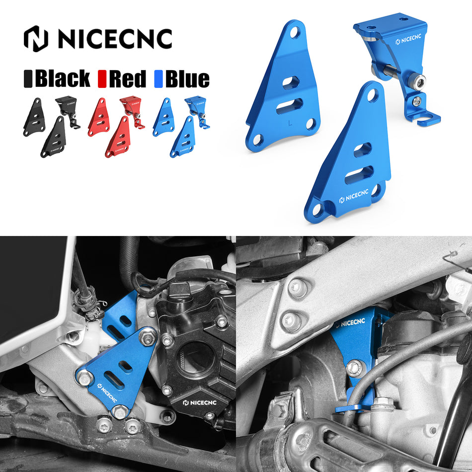 NICECNC Engine Stays For Yamaha YFZ450R YFZ450R/RSE 2009-2025 YFZ450X  2010-2011