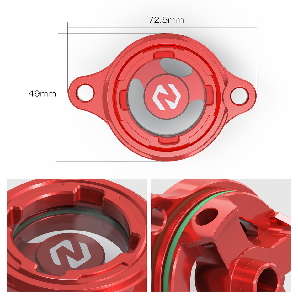 NICECNC Oil Filter Cover For Honda TRX450R 2004-2005 TRX 450 R 450R