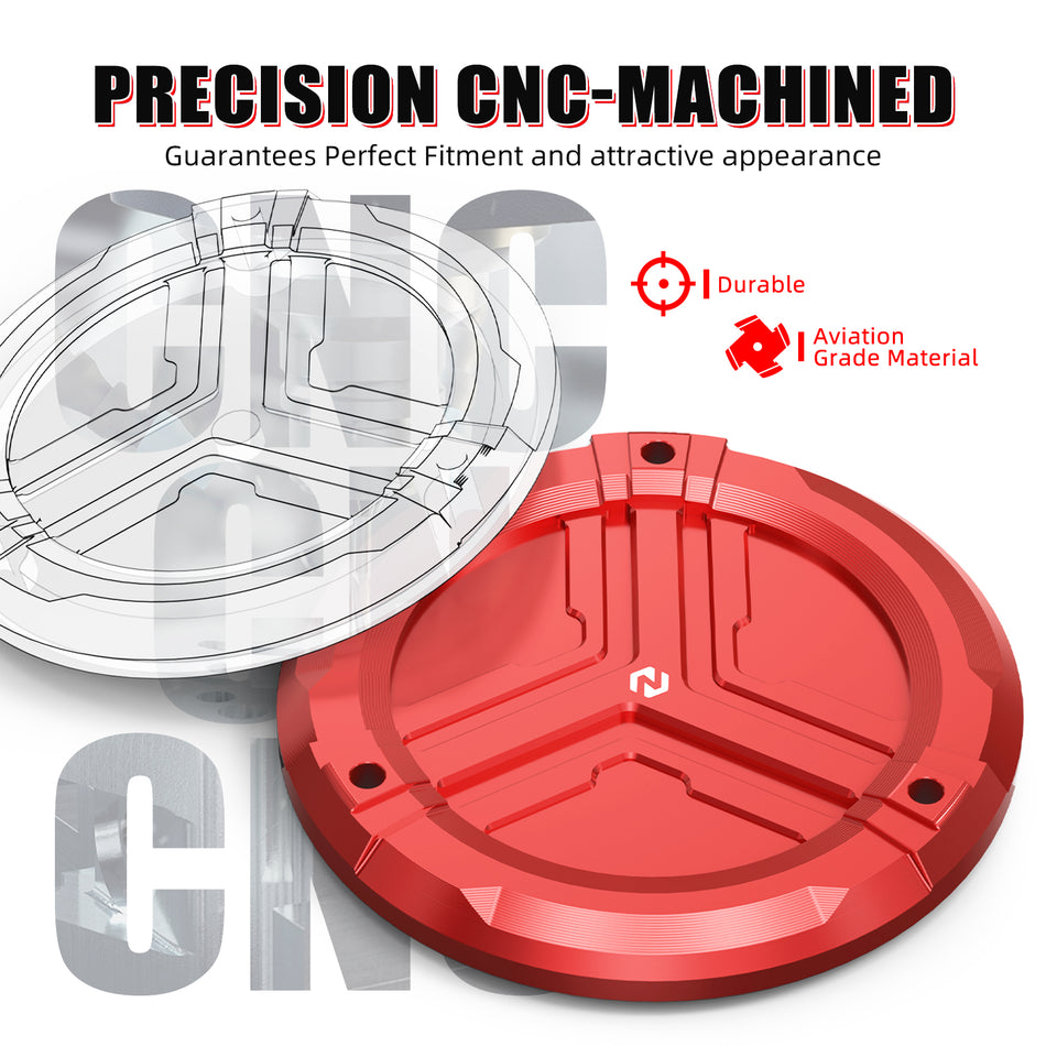 NICECNC ATV Crankcase Clutch Cover Insert For Yamaha Banshee 350 1987-2006