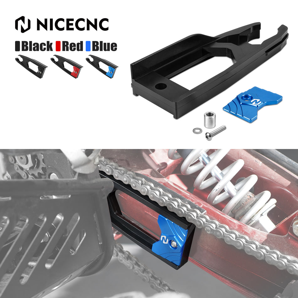 NICECNC Rear Swingarm Chain Guide Guard For Yamaha Raptor 700 700R SE 2006-2025