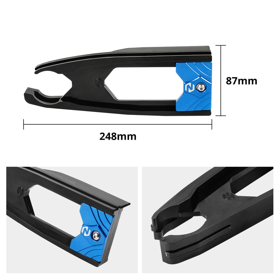 NICECNC Rear Swingarm Chain Guide Guard For Yamaha Raptor 700 700R SE 2006-2025
