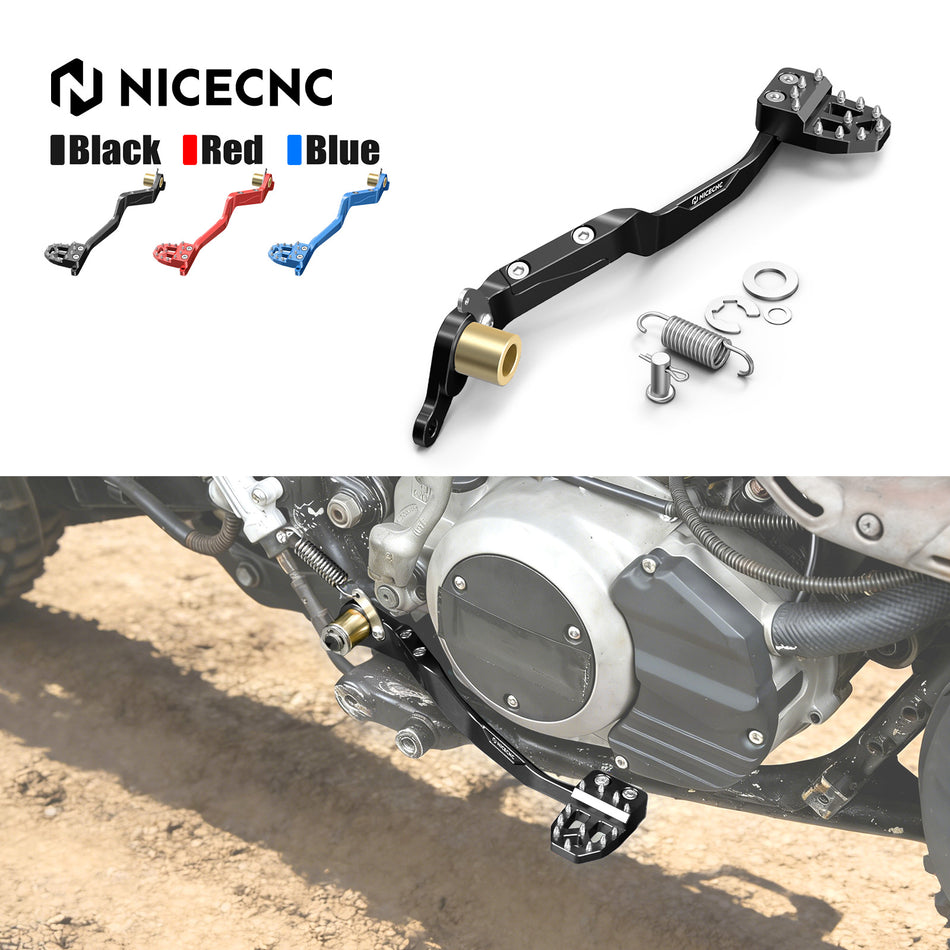 NICECNC ATV 10MM Adjustable Rear Brake Pedal Lever For Yamaha Banshee 350