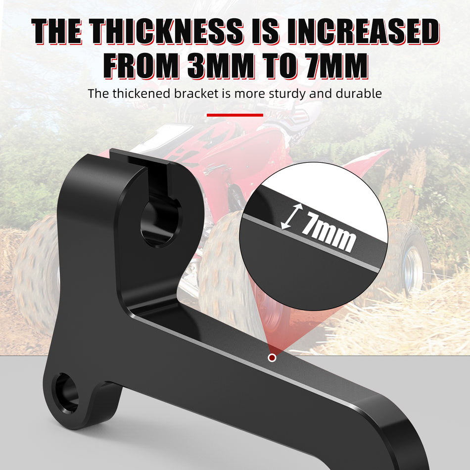 NICECNC ATV Clutch Cable Receiver Holder Bracket For Honda TRX 450 R / ER 2006-2014