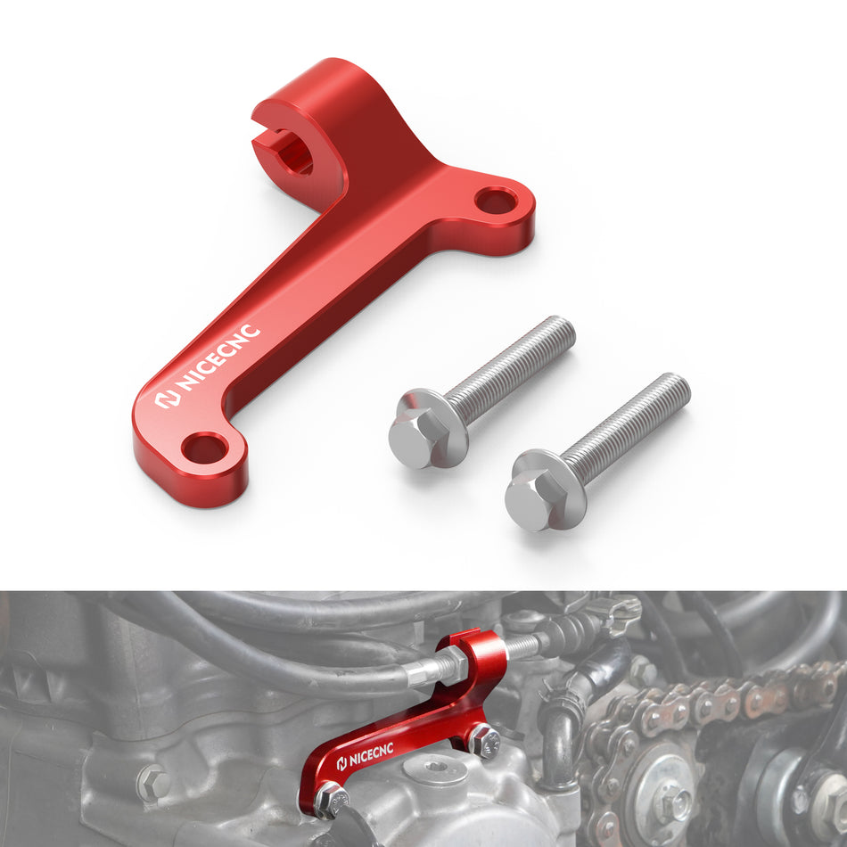 NICECNC ATV Clutch Cable Receiver Holder Bracket For Honda TRX 450 R / ER 2006-2014