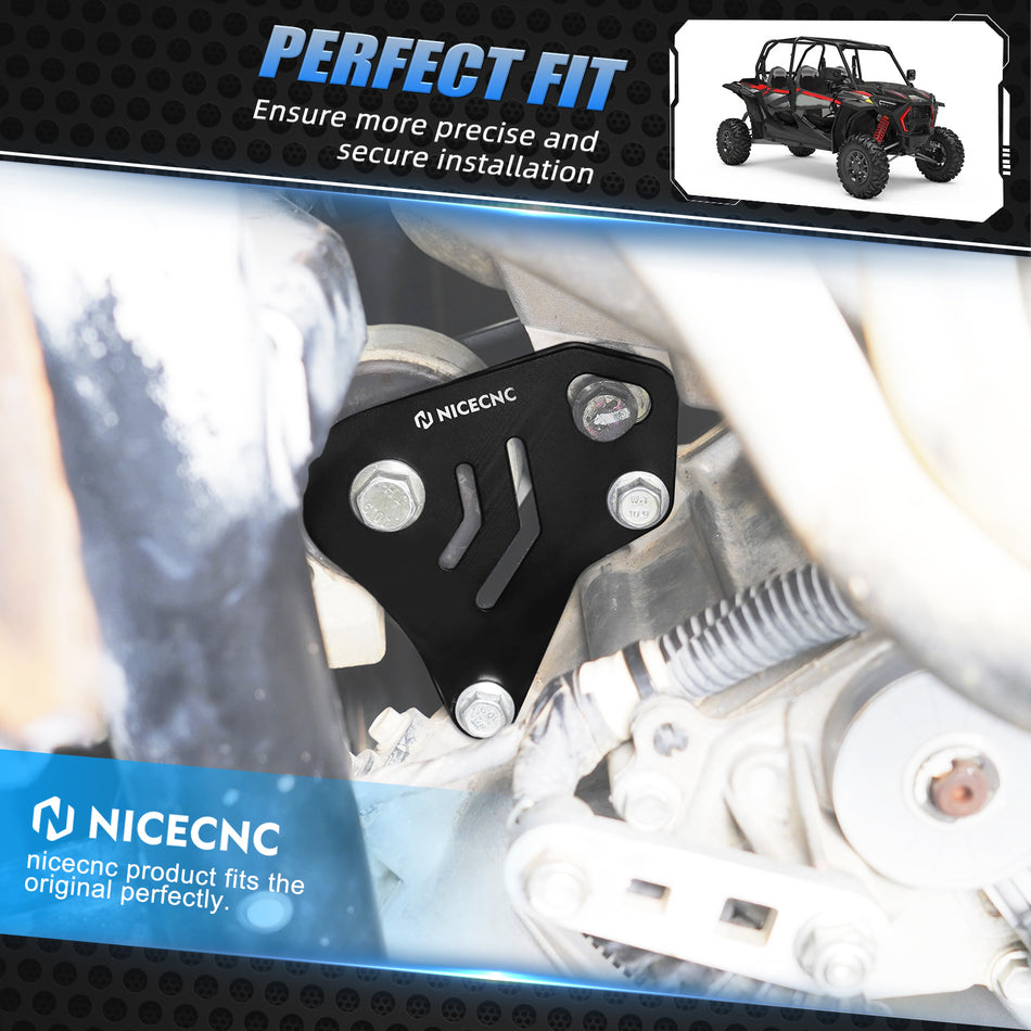 NiceCNC Transmission Mounting Plates For Polaris RZR XP Turbo EPS