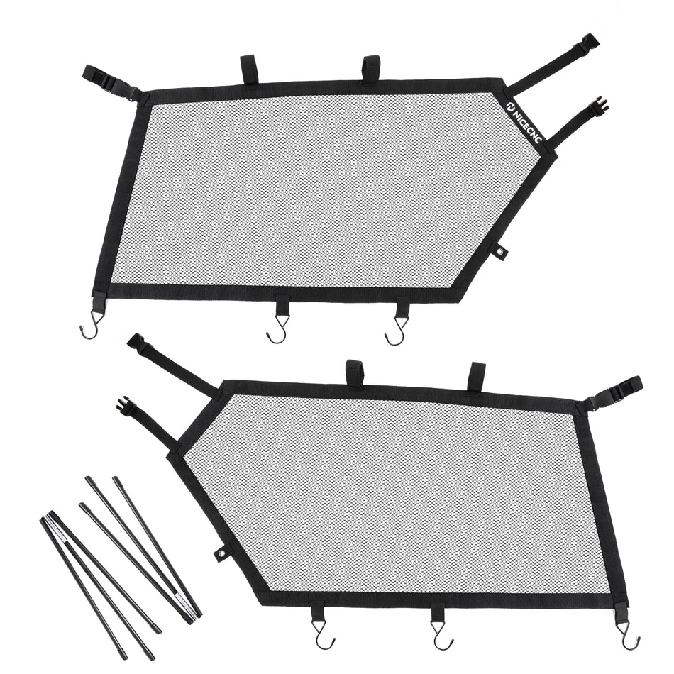 NiceCNC Window Net For Can-Am Maverick X3 R 4x4 XRS Turbo DPS Max 4x4 Turbo DPS