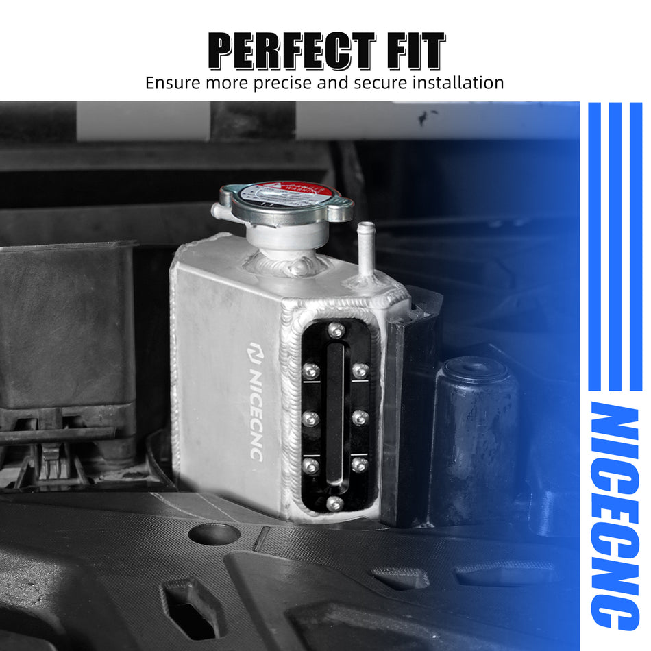 NiceCNC Coolant Reservoir Tank For Can-Am Maverick X3 R Max 4x4 Turbo DPS