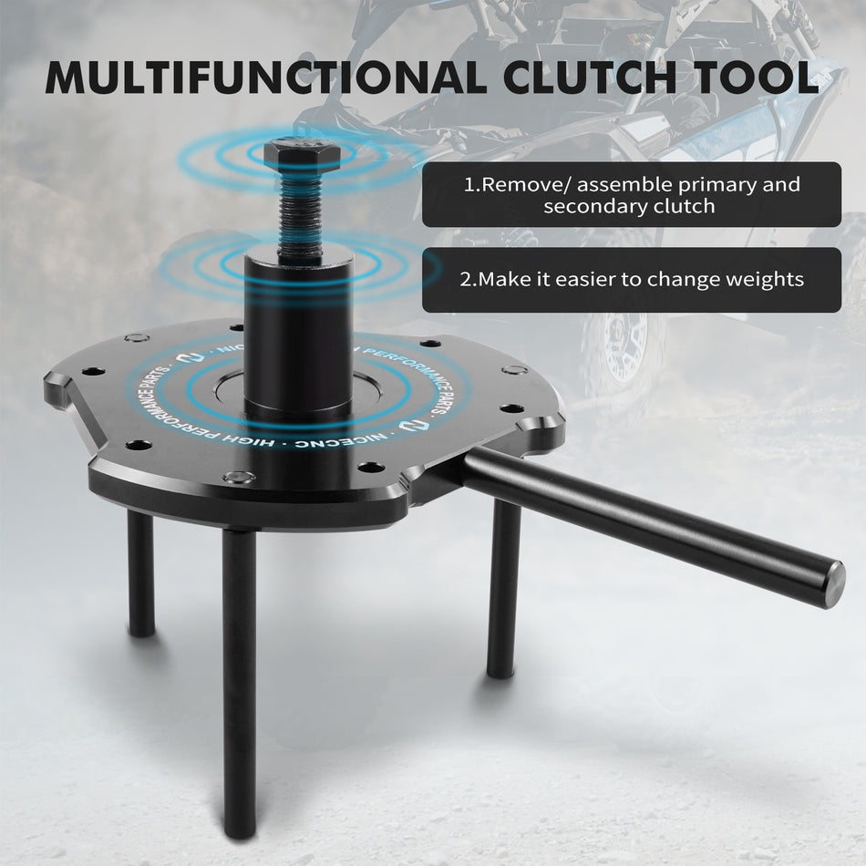 NiceCNC Primary secondary Clutch Removal Tool Kit For Can-Am Maverick X3 Max Turbo