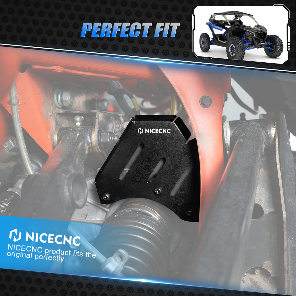 NiceCNC Front Differential Actuator Guard For Can-Am Maverick X3 4x4 XRC Turbo DPS