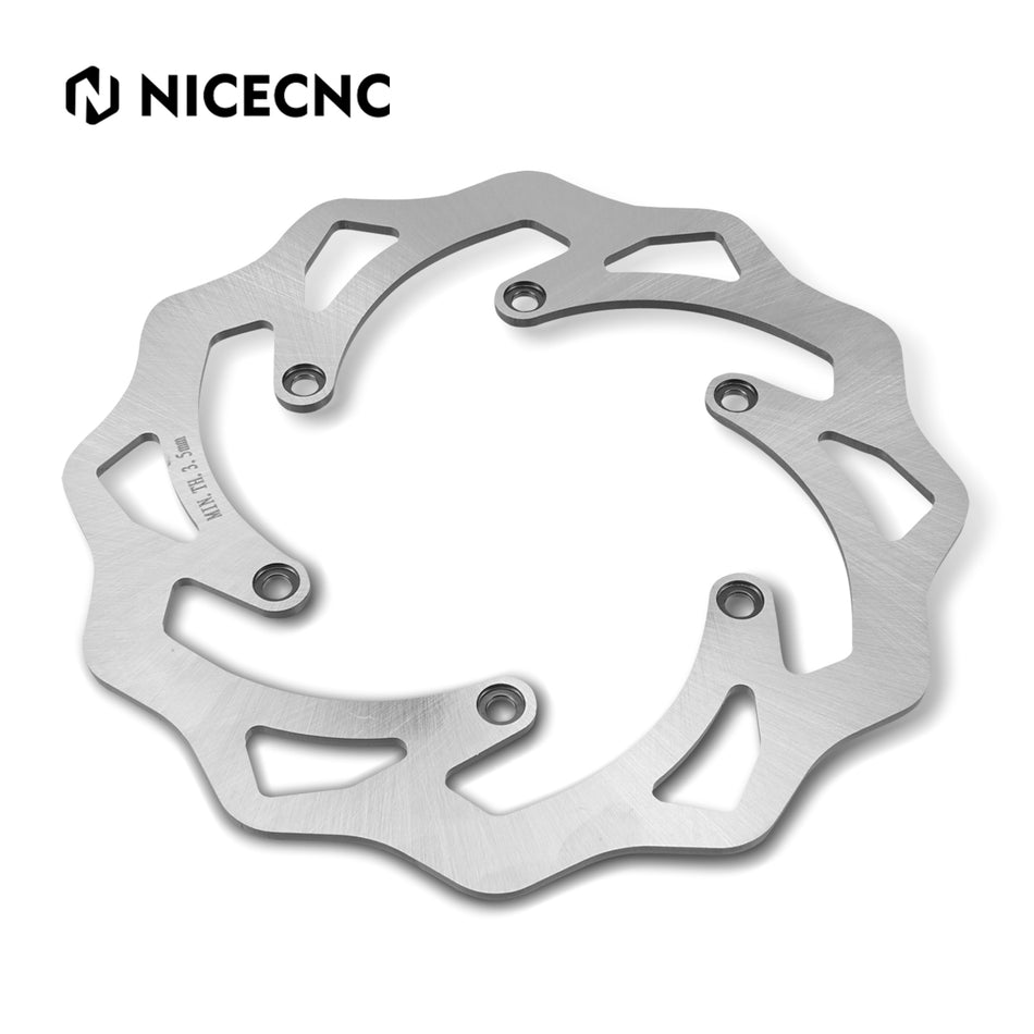 NICECNC 220mm Rear Brake Disc for KTM 125 250 350 450 530 SX SX-F XC XCW EXC EXC-F SMR