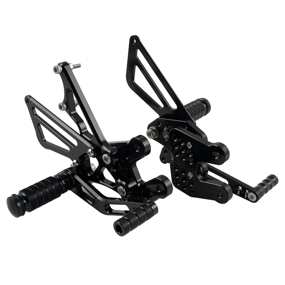 NICECNC Billet Racing Rear Sets Rear Sets for Suzuki GSXR1000 2007 2008