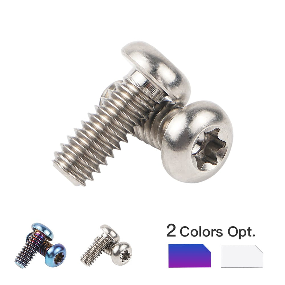 5pcs Titanium Alloy Derby Cover Screws For Harley Ultra Limited Tri Glide Street Glide