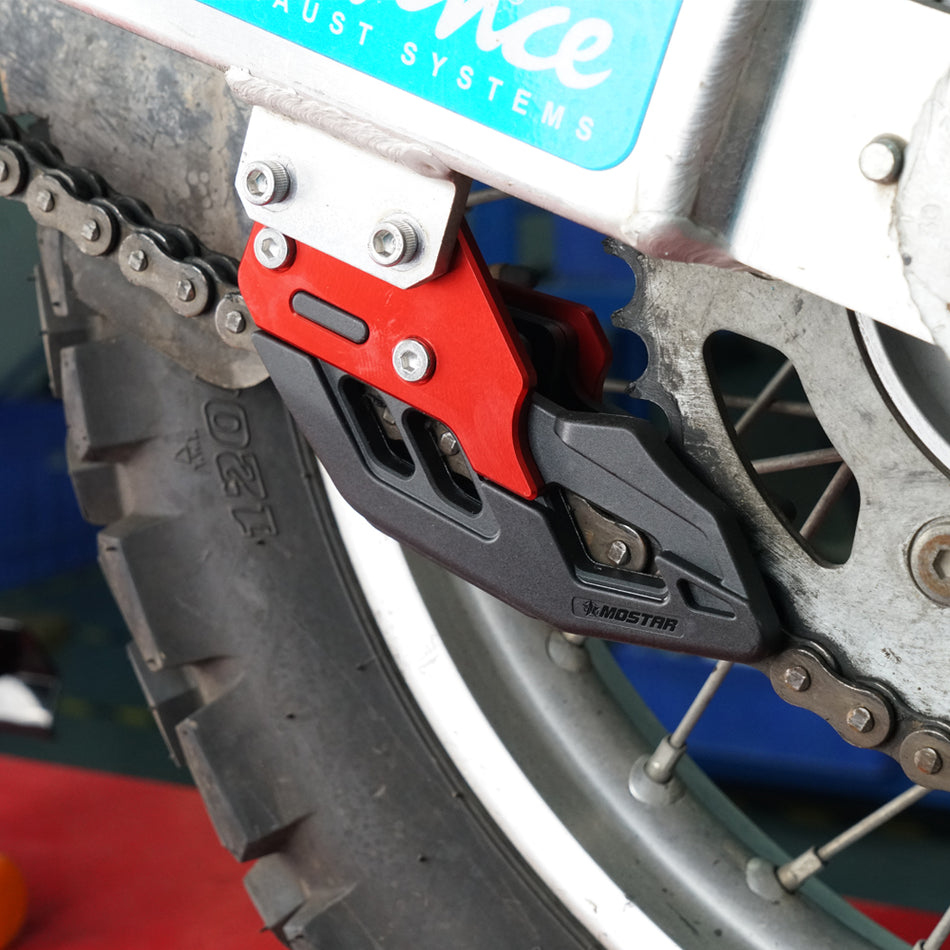 NICECNC Dirt Bike TPU Rear Chain Guide Sprocket Guard Protector for Honda CRF 250L 2012-2021 CRF250 RALLY 2018-2021