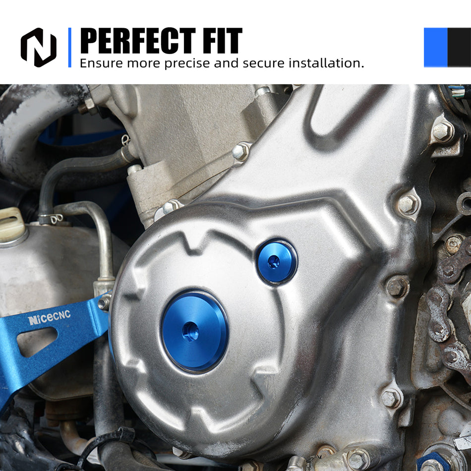 NICECNC Engine Ignition Cover Plug With O-ring for Yamaha WR250F 2003-2014 WR450F 2003-2015 YZ450F 2006-2009 YFZ450 2004-2009