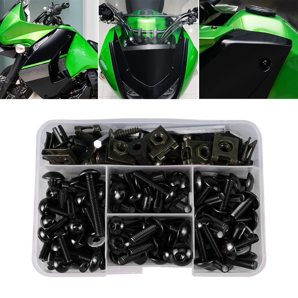 NICECNC Motorcycle Fairing Bolts Bodyworks Kit for Yamaha FJ1200 FZR1000 FZR600 FZR750R