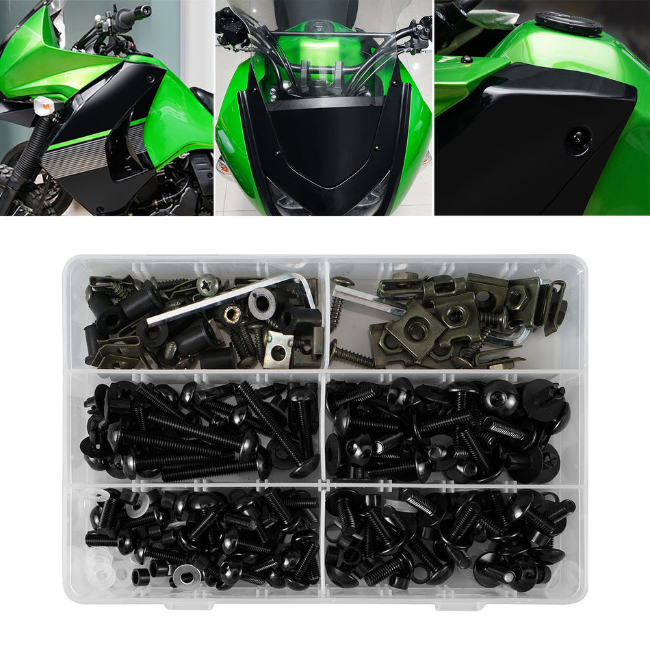 NICECNC Fairing Bolts Kit Bodywork Screws for Kawasaki Ninja ZX10R ZX1000