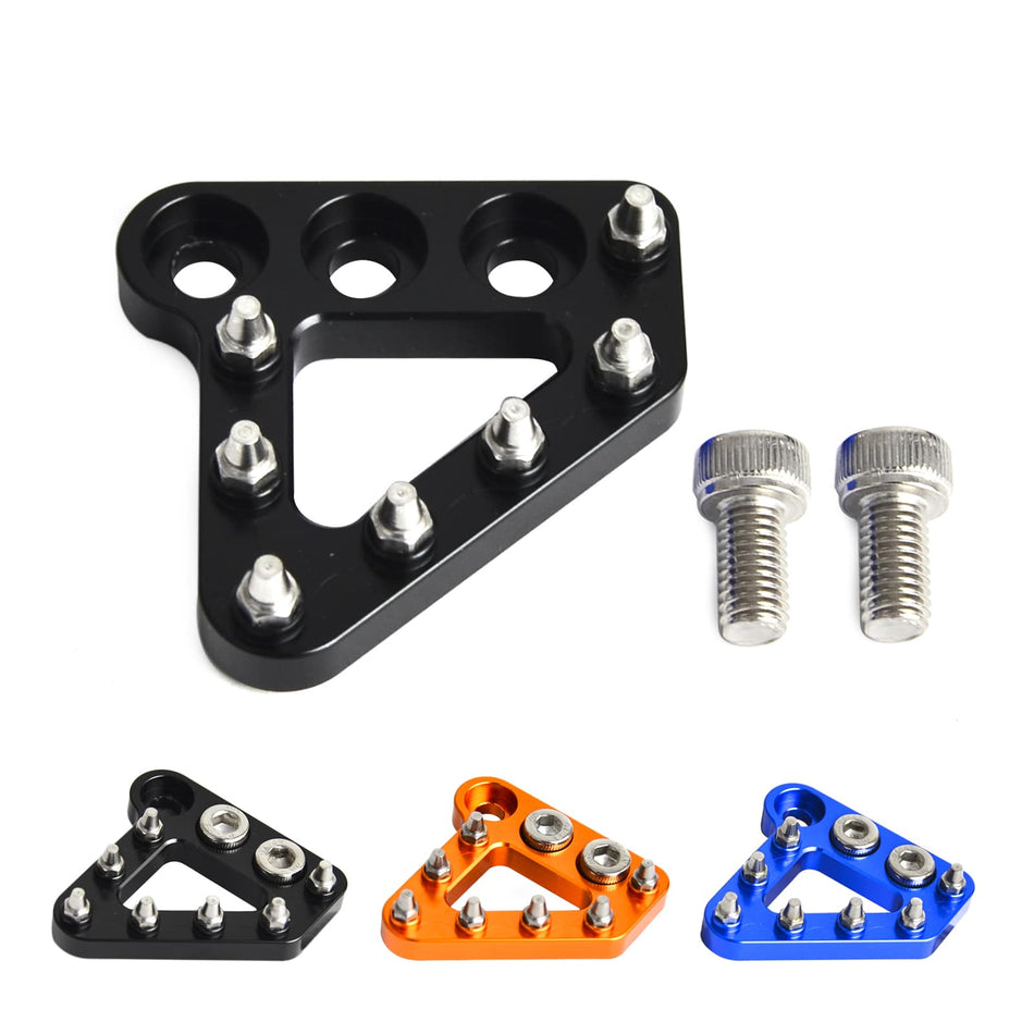 Aluminum Brake Pedal Tip Step Plate For KTM Beta Husqvarna Husaberg