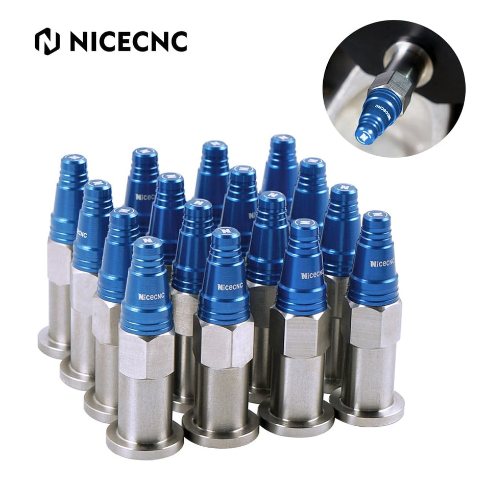 NiceCNC 10 X 1.25 Wheel Lug Nuts Wheel Hub Collar Bolts Screws Kit For Yamaha RAPTOR 700 YFZ450R