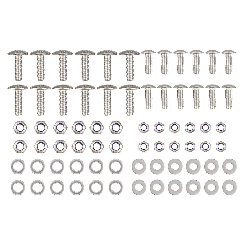72pcs ATV Body Frame Bolts Nuts Washers Kit For Yamaha Blaster 200 YFS200 1988-2006
