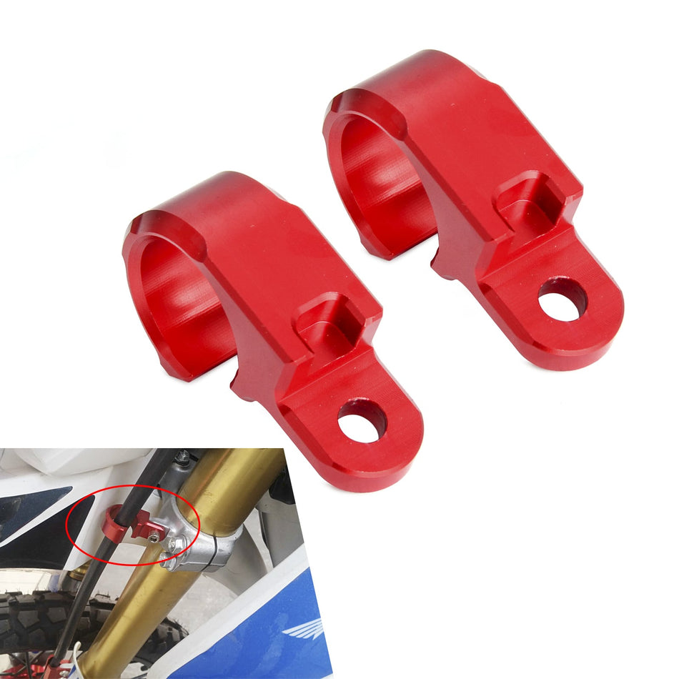 Front Brake Line Hose Clamps For Honda CRF250L/M 12-17