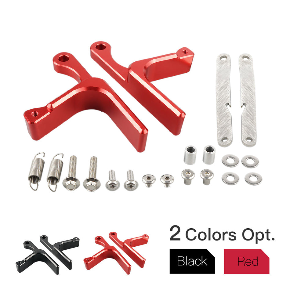Left & Right Door Handles Kit Doorknob Set & Bolt For Can-Am X3 2017-2023 Max RR 20-23