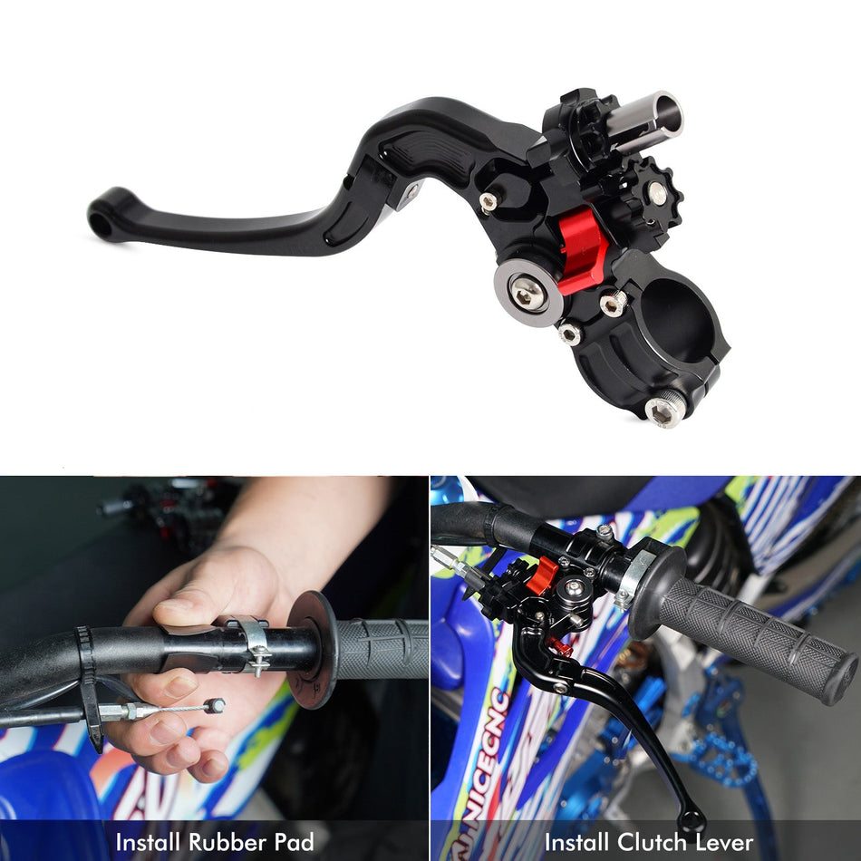CNC Clutch Lever Perch Assembly For Honda Suzuki Kawasaki Triumph Yamaha
