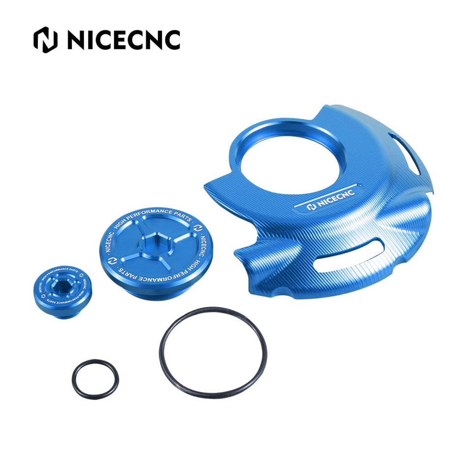 Crankcase Cover & Engine Timing Plug for Yamaha YZ450F YFZ450R WR250F GRIZZLY 700