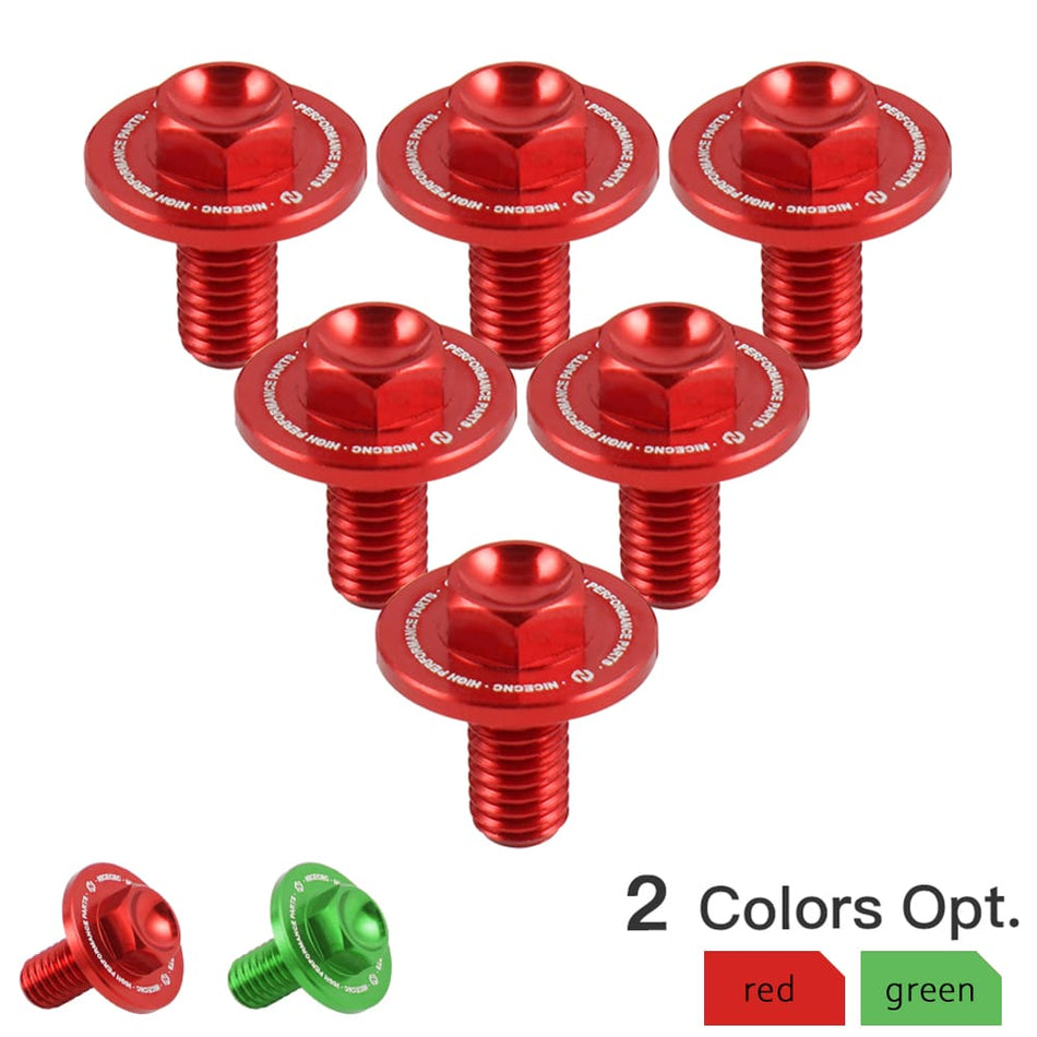 CNC Machined Fork Guard Bolts Set For Beta Kawasaki