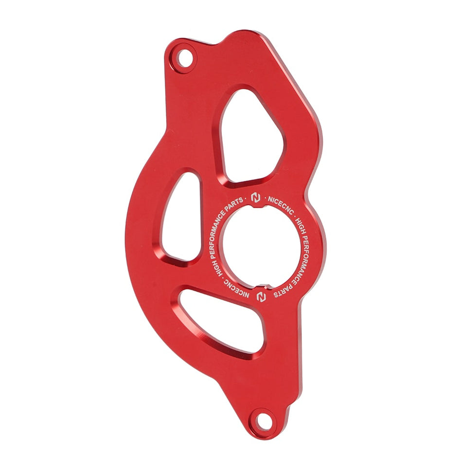 Unbranded Red Aluminum Front Sprocket Cover / Chain Guard For Honda CRF250R 2010-2017 & CRF450R 2009-2016 – Anodized, 3mm