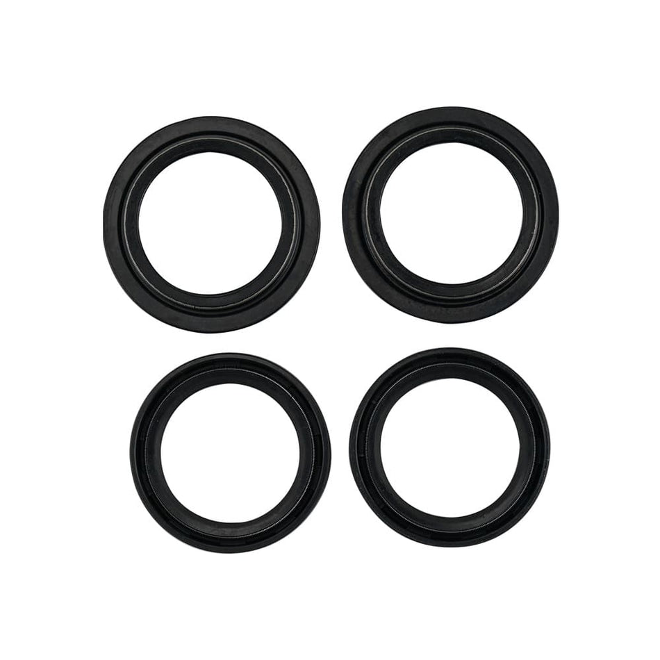 Front Fork Oil Seals Dust Seal Kit For Honda Kawasaki Suzuki Yamaha