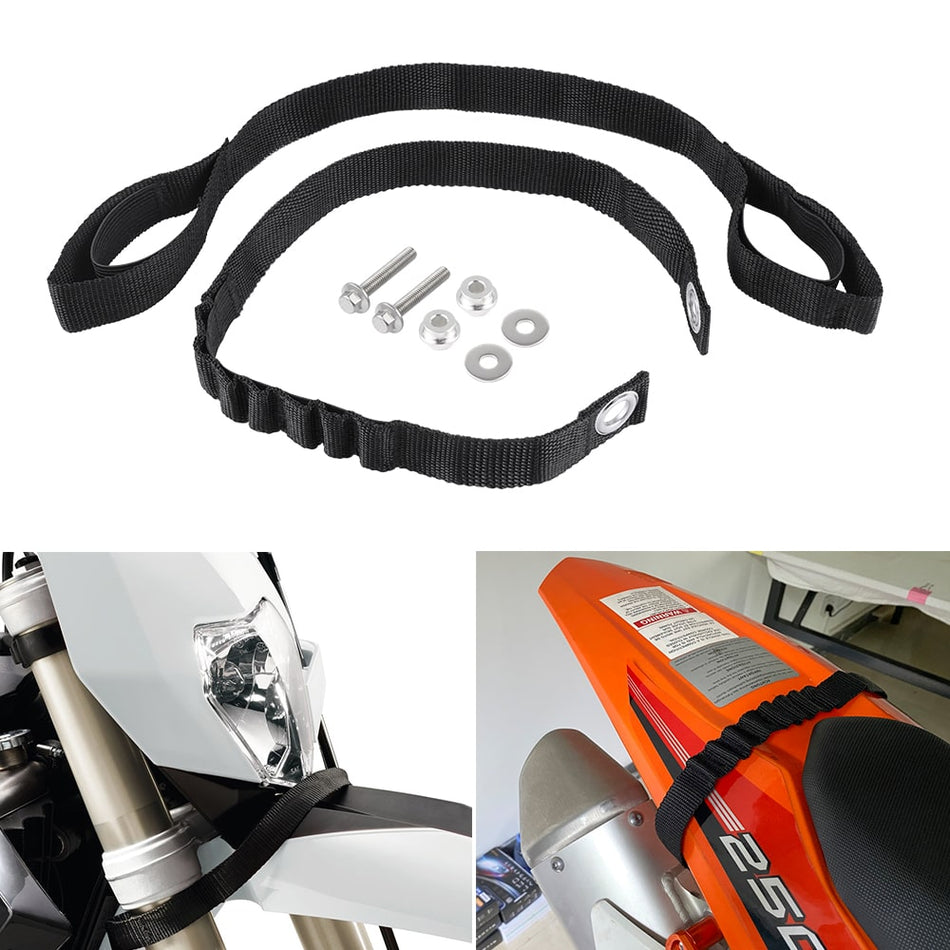 Front & Rear Fender Lifting Pull Strap for KTM 125-450 SX/SX-F 125-500 EXC/XC/XC-W Gasgas EX/EC/MC 125-450