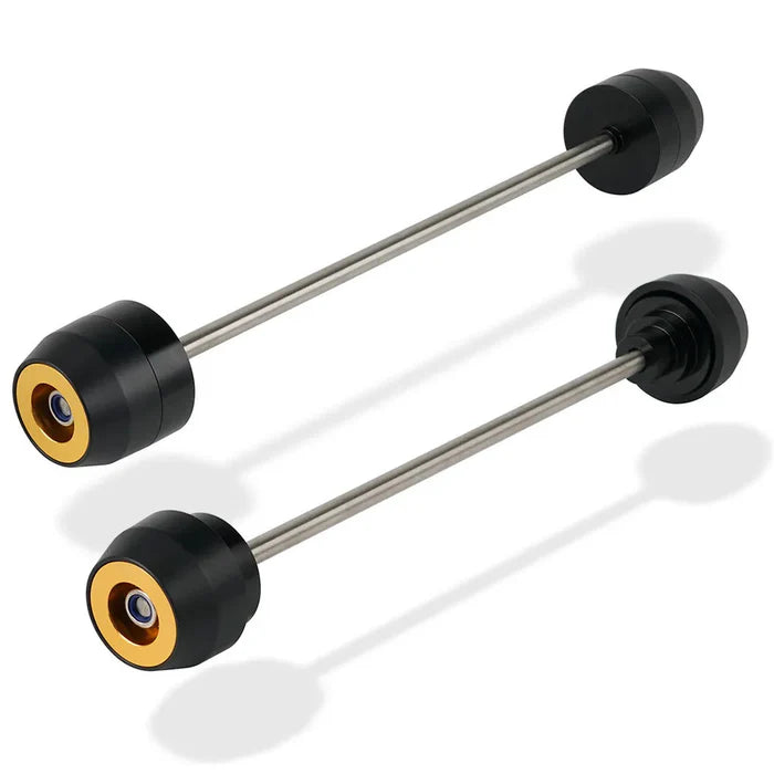 NICECNC Front Rear Axle Slider Crash Pads For Suzuki DRZ400 DRZ400E DRZ400S 2000-2022